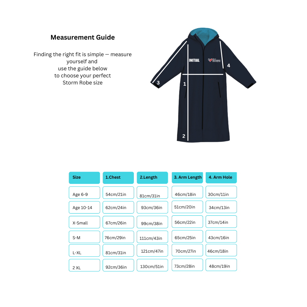 Essington Harriers Running Club Storm Robe