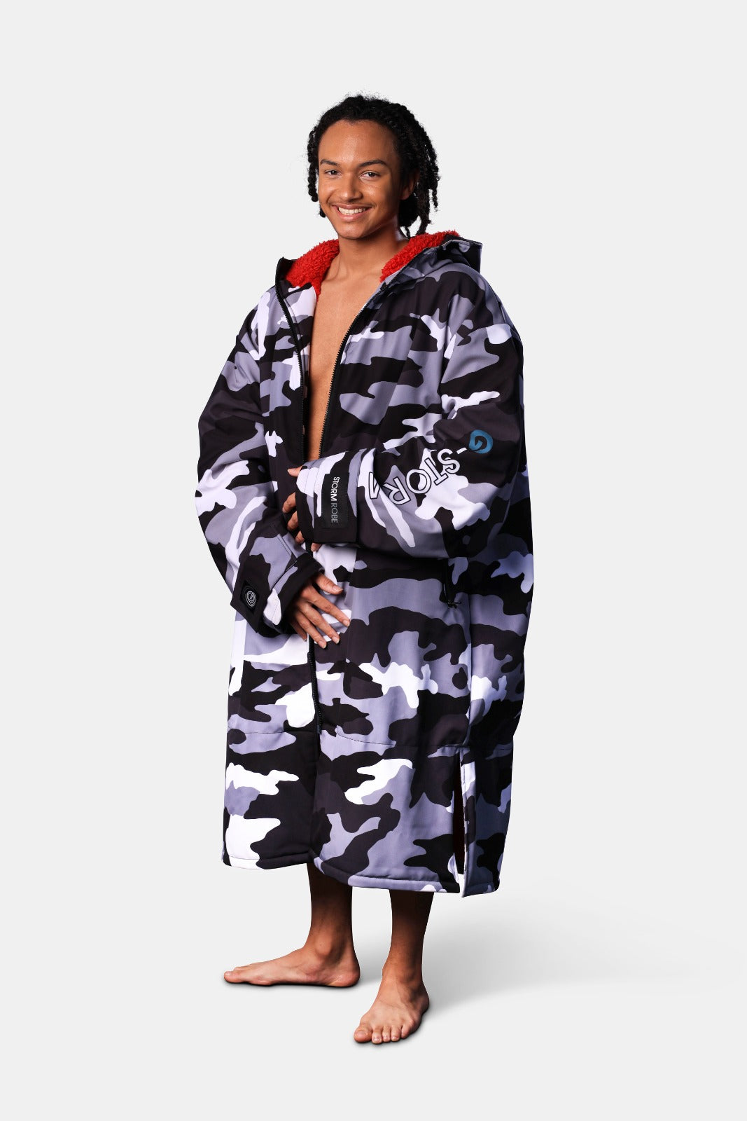 Camoflauge Grey Storm Robe
