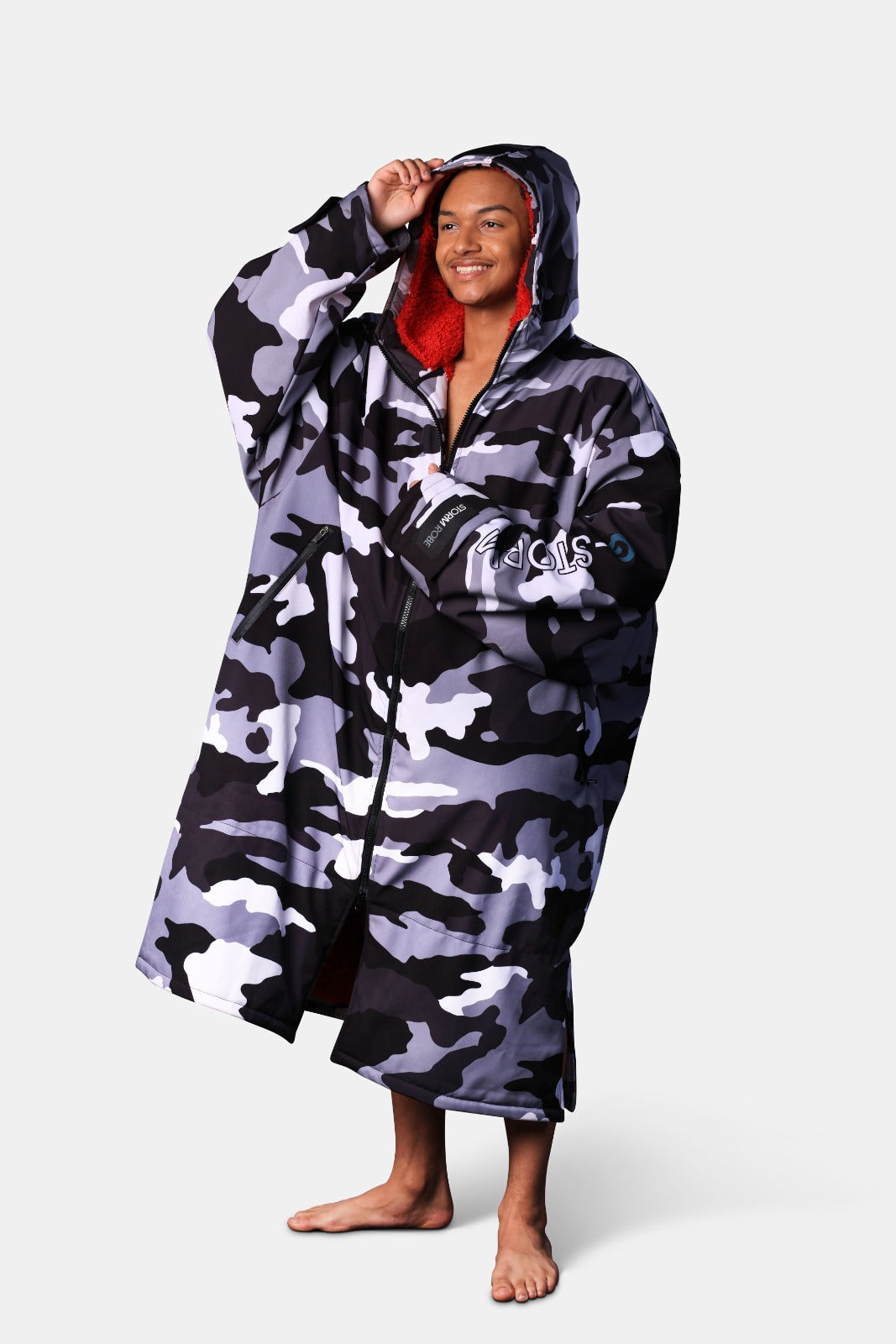 Camoflauge Grey Storm Robe