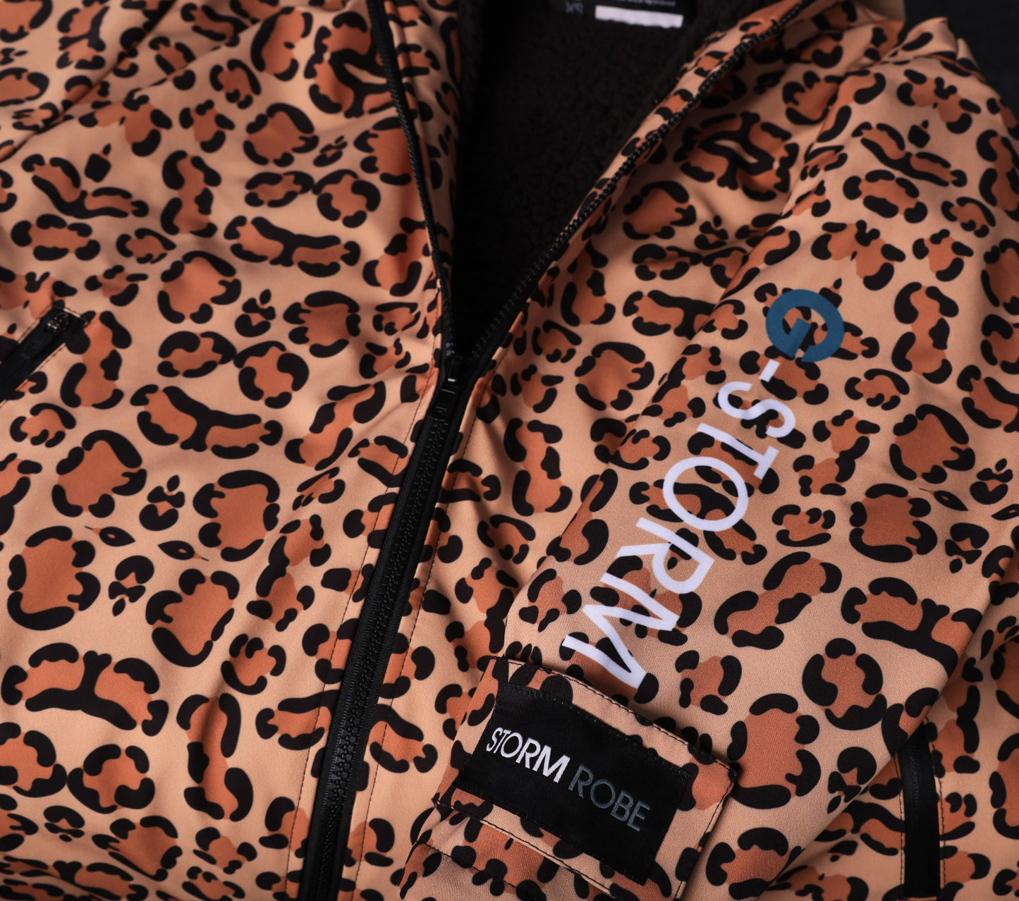 Leopard Print Storm Robe: