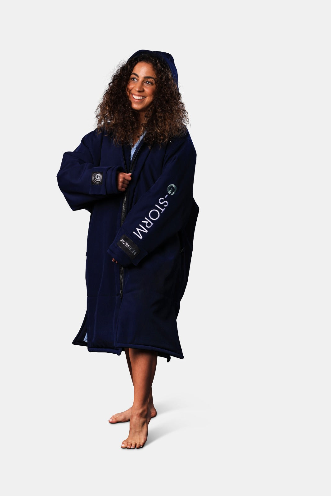 Navy Storm Robe