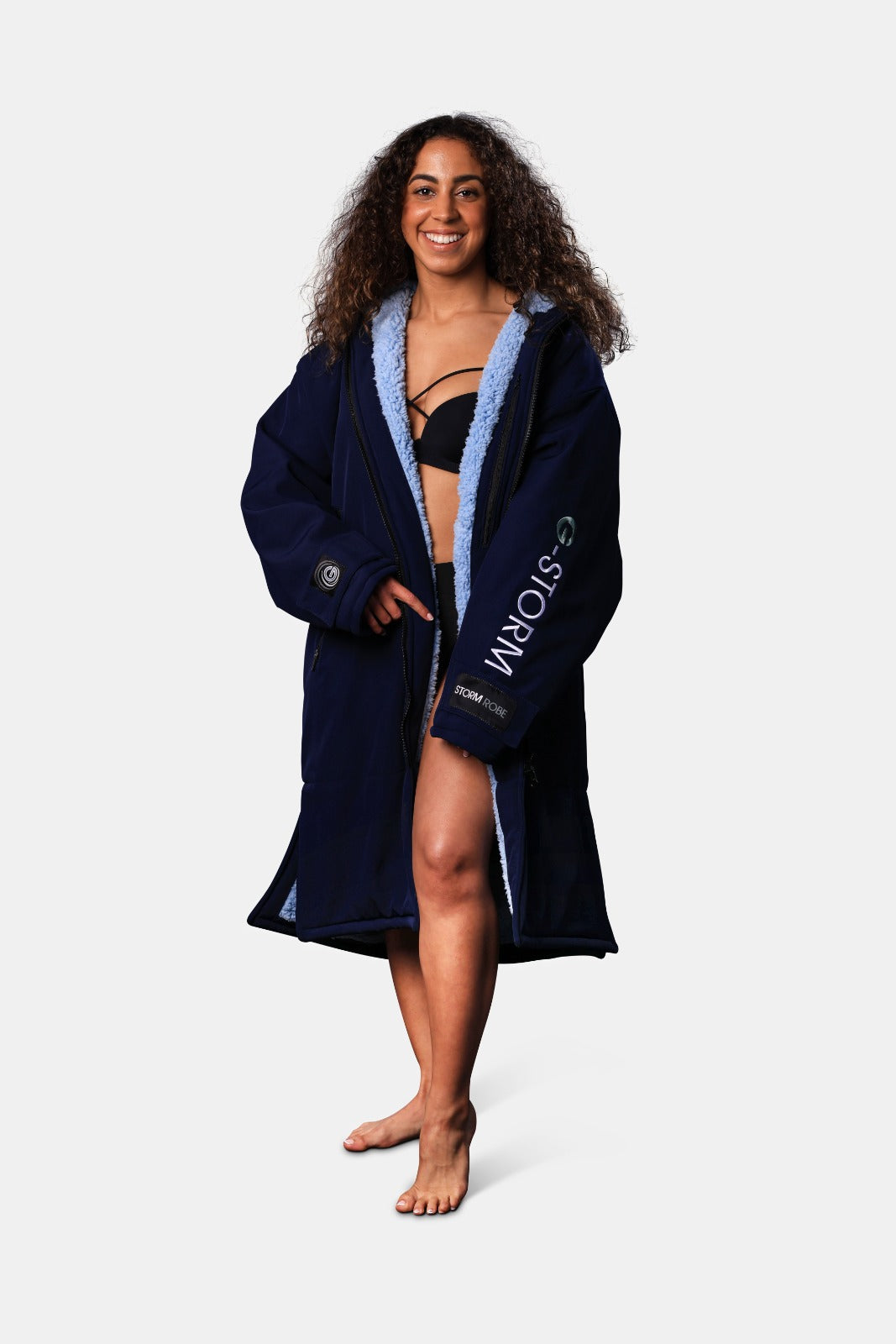 Navy Storm Robe