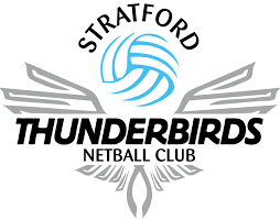 Stratford Thunderbird's Netball Clubs Storm robe