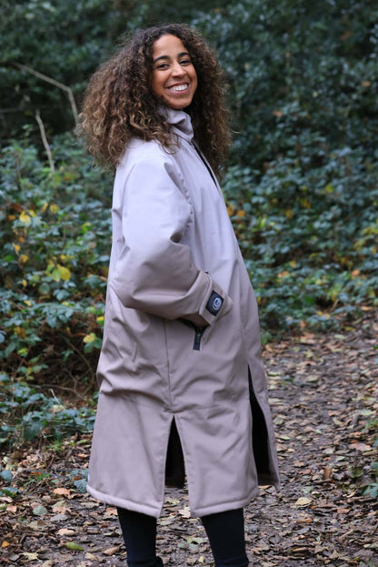 Khaki & Cream Ombre Storm Robe