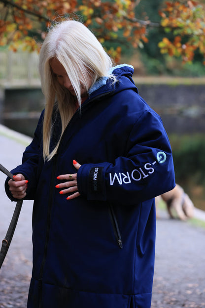Navy Storm Robe