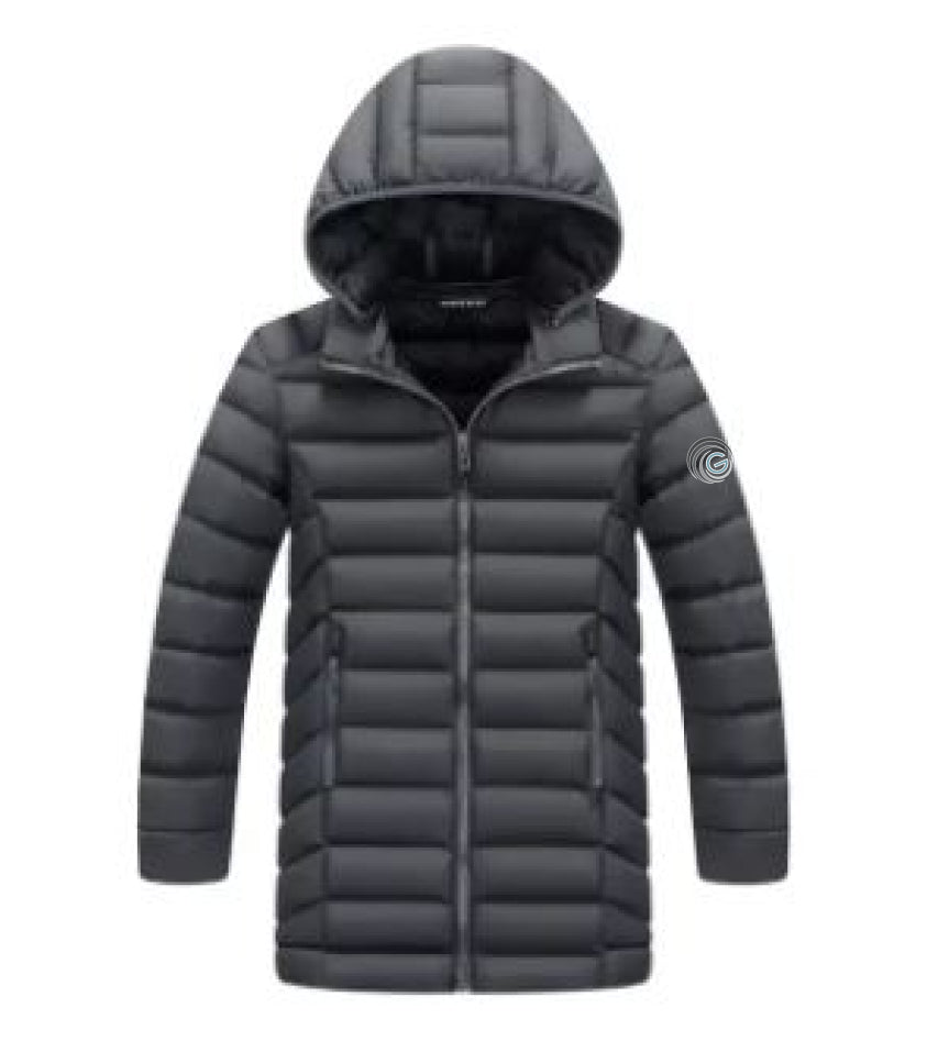 Product image for Charcoal Slim Fit Kids Coat