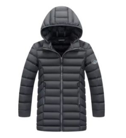 Product image for Charcoal Slim Fit Kids Coat