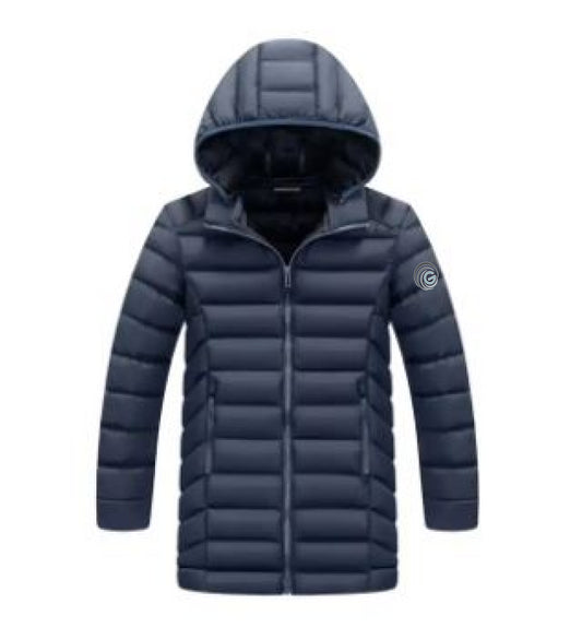Product image for Navy Kids Slim Fit Coat